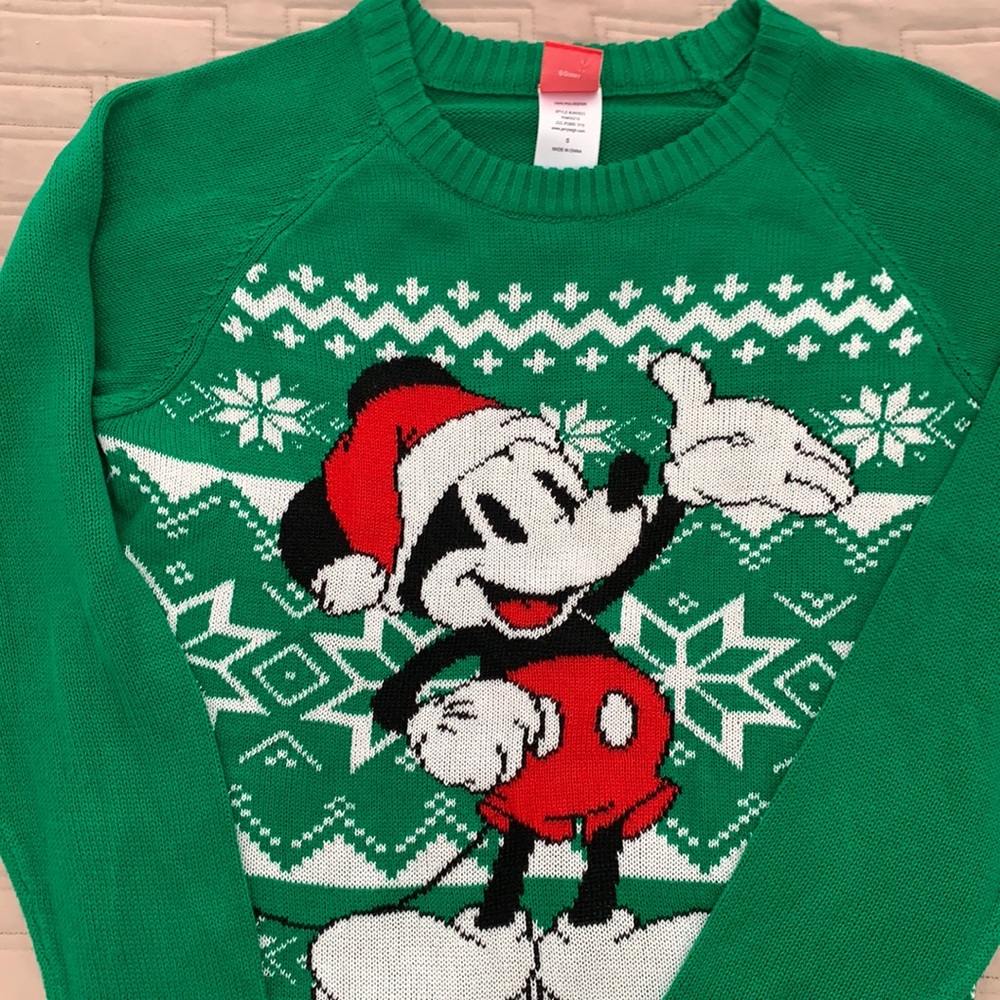 Disney Mickey Mouse Christmas sweater